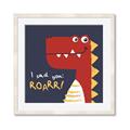 Picture of Red Roar _GroupedProduct_Square_Mini_ _GroupedProduct_Square_Framed_Matted_
