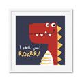 Picture of Red Roar _GroupedProduct_Square_Mini_ _GroupedProduct_Square_Framed_Matted_