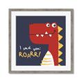 Picture of Red Roar _GroupedProduct_Square_Mini_ _GroupedProduct_Square_Framed_Matted_