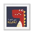 Picture of Red Roar _GroupedProduct_Square_Mini_ _GroupedProduct_Square_Framed_Matted_