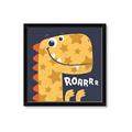 Picture of Yellow Roar _GroupedProduct_Square_Mini_ _GroupedProduct_Square_Framed_Matted_