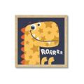 Picture of Yellow Roar _GroupedProduct_Square_Mini_ _GroupedProduct_Square_Framed_Matted_