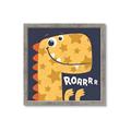 Picture of Yellow Roar _GroupedProduct_Square_Mini_ _GroupedProduct_Square_Framed_Matted_