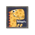 Picture of Yellow Roar _GroupedProduct_Square_Mini_ _GroupedProduct_Square_Framed_Matted_