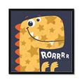 Picture of Yellow Roar _GroupedProduct_Square_Mini_ _GroupedProduct_Square_Framed_Matted_