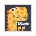 Picture of Yellow Roar _GroupedProduct_Square_Mini_ _GroupedProduct_Square_Framed_Matted_