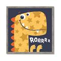 Picture of Yellow Roar _GroupedProduct_Square_Mini_ _GroupedProduct_Square_Framed_Matted_