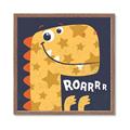 Picture of Yellow Roar _GroupedProduct_Square_Mini_ _GroupedProduct_Square_Framed_Matted_