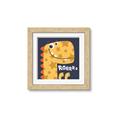 Picture of Yellow Roar _GroupedProduct_Square_Mini_ _GroupedProduct_Square_Framed_Matted_