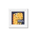 Picture of Yellow Roar _GroupedProduct_Square_Mini_ _GroupedProduct_Square_Framed_Matted_