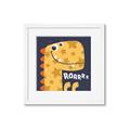 Picture of Yellow Roar _GroupedProduct_Square_Mini_ _GroupedProduct_Square_Framed_Matted_