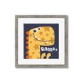 Picture of Yellow Roar _GroupedProduct_Square_Mini_ _GroupedProduct_Square_Framed_Matted_