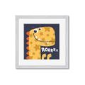 Picture of Yellow Roar _GroupedProduct_Square_Mini_ _GroupedProduct_Square_Framed_Matted_