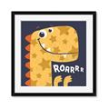Picture of Yellow Roar _GroupedProduct_Square_Mini_ _GroupedProduct_Square_Framed_Matted_