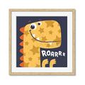 Picture of Yellow Roar _GroupedProduct_Square_Mini_ _GroupedProduct_Square_Framed_Matted_