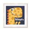Picture of Yellow Roar _GroupedProduct_Square_Mini_ _GroupedProduct_Square_Framed_Matted_