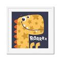 Picture of Yellow Roar _GroupedProduct_Square_Mini_ _GroupedProduct_Square_Framed_Matted_