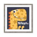 Picture of Yellow Roar _GroupedProduct_Square_Mini_ _GroupedProduct_Square_Framed_Matted_