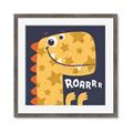 Picture of Yellow Roar _GroupedProduct_Square_Mini_ _GroupedProduct_Square_Framed_Matted_