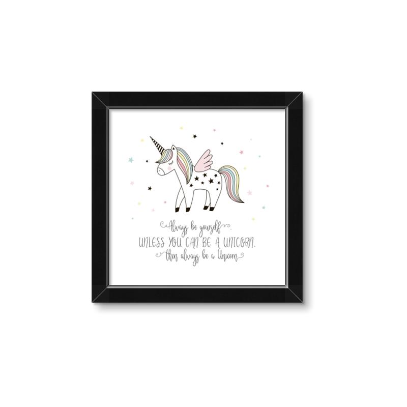 Picture of Be a Unicorn II _GroupedProduct_Square_Mini_ _GroupedProduct_Square_Framed_Matted_