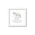 Picture of Be a Unicorn II _GroupedProduct_Square_Mini_ _GroupedProduct_Square_Framed_Matted_