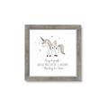 Picture of Be a Unicorn II _GroupedProduct_Square_Mini_ _GroupedProduct_Square_Framed_Matted_