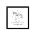 Picture of Be a Unicorn II _GroupedProduct_Square_Mini_ _GroupedProduct_Square_Framed_Matted_
