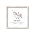 Picture of Be a Unicorn II _GroupedProduct_Square_Mini_ _GroupedProduct_Square_Framed_Matted_