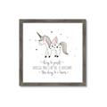 Picture of Be a Unicorn II _GroupedProduct_Square_Mini_ _GroupedProduct_Square_Framed_Matted_