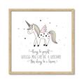 Picture of Be a Unicorn II _GroupedProduct_Square_Mini_ _GroupedProduct_Square_Framed_Matted_