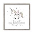 Picture of Be a Unicorn II _GroupedProduct_Square_Mini_ _GroupedProduct_Square_Framed_Matted_
