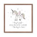 Picture of Be a Unicorn II _GroupedProduct_Square_Mini_ _GroupedProduct_Square_Framed_Matted_