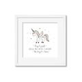 Picture of Be a Unicorn II _GroupedProduct_Square_Mini_ _GroupedProduct_Square_Framed_Matted_