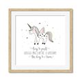Picture of Be a Unicorn II _GroupedProduct_Square_Mini_ _GroupedProduct_Square_Framed_Matted_