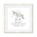 Picture of Be a Unicorn II _GroupedProduct_Square_Mini_ _GroupedProduct_Square_Framed_Matted_