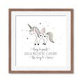 Picture of Be a Unicorn II _GroupedProduct_Square_Mini_ _GroupedProduct_Square_Framed_Matted_