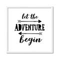 Picture of Adventure Begin _GroupedProduct_Square_Mini_ _GroupedProduct_Square_Framed_Matted_