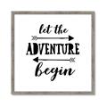 Picture of Adventure Begin _GroupedProduct_Square_Mini_ _GroupedProduct_Square_Framed_Matted_