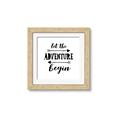 Picture of Adventure Begin _GroupedProduct_Square_Mini_ _GroupedProduct_Square_Framed_Matted_