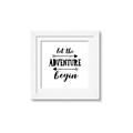Picture of Adventure Begin _GroupedProduct_Square_Mini_ _GroupedProduct_Square_Framed_Matted_