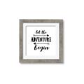 Picture of Adventure Begin _GroupedProduct_Square_Mini_ _GroupedProduct_Square_Framed_Matted_