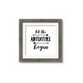 Picture of Adventure Begin _GroupedProduct_Square_Mini_ _GroupedProduct_Square_Framed_Matted_