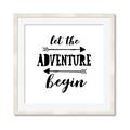 Picture of Adventure Begin _GroupedProduct_Square_Mini_ _GroupedProduct_Square_Framed_Matted_