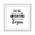 Picture of Adventure Begin _GroupedProduct_Square_Mini_ _GroupedProduct_Square_Framed_Matted_