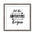 Picture of Adventure Begin _GroupedProduct_Square_Mini_ _GroupedProduct_Square_Framed_Matted_