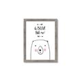 Picture of Be Brave Bear _GroupedProduct_Rectangle_Portrait_Mini_ _GroupedProduct_Rectangle_Portrait_Framed_Matted_