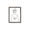 Picture of Be Brave Bear _GroupedProduct_Rectangle_Portrait_Mini_ _GroupedProduct_Rectangle_Portrait_Framed_Matted_