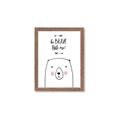 Picture of Be Brave Bear _GroupedProduct_Rectangle_Portrait_Mini_ _GroupedProduct_Rectangle_Portrait_Framed_Matted_