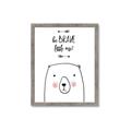 Picture of Be Brave Bear _GroupedProduct_Rectangle_Portrait_Mini_ _GroupedProduct_Rectangle_Portrait_Framed_Matted_