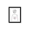 Picture of Be Brave Bear _GroupedProduct_Rectangle_Portrait_Mini_ _GroupedProduct_Rectangle_Portrait_Framed_Matted_
